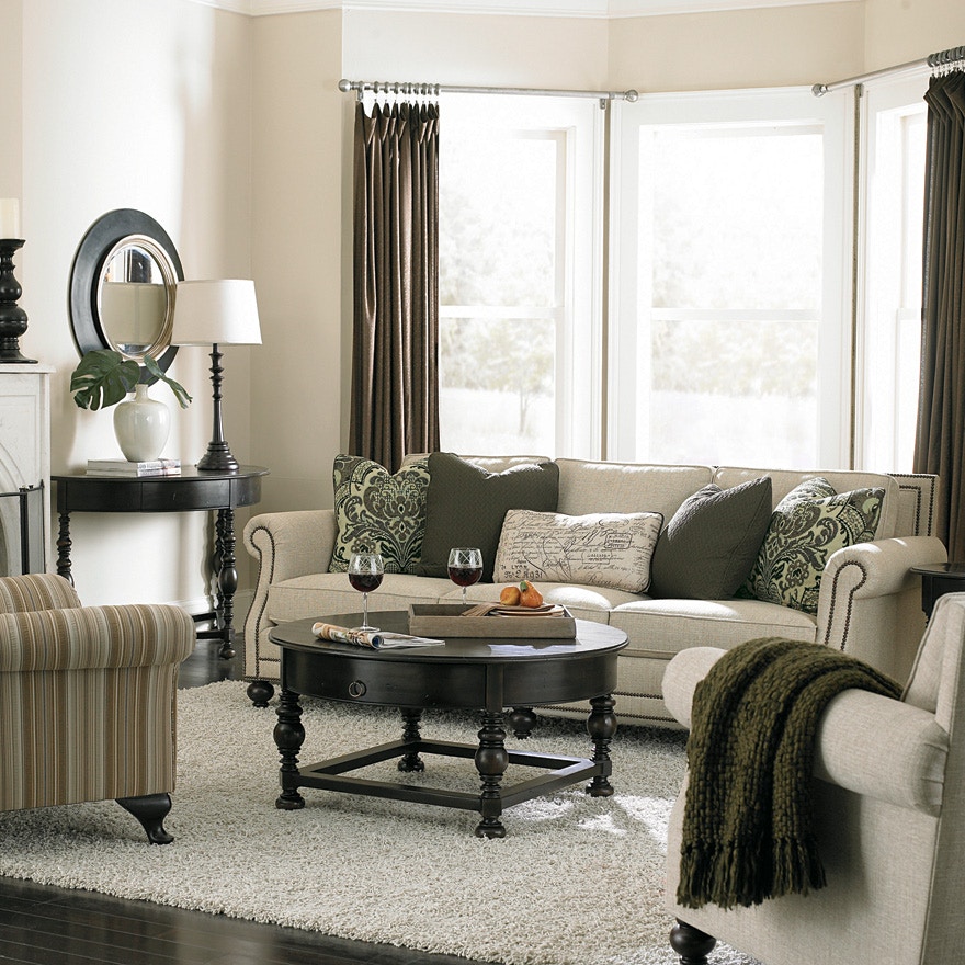 Bernhardt Living Room Sofa B6717 Hamilton Sofa & Leather Gallery Chantilly, Falls Church and